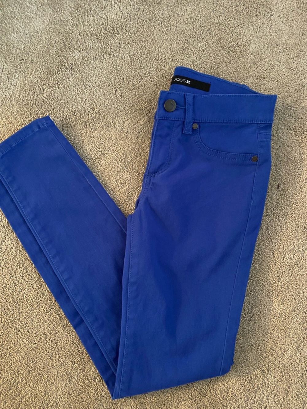 Joe's Jeans Women's Electric Blue Skinny Jeans